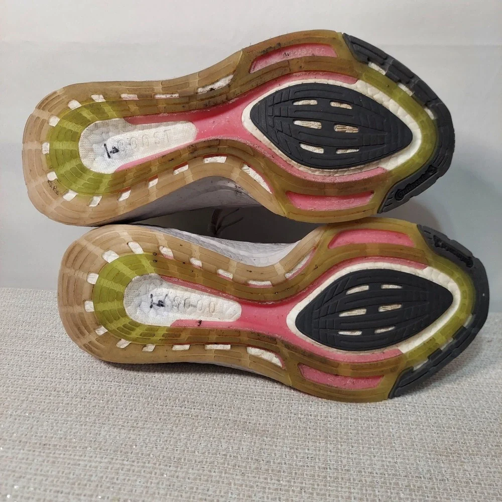 Adidas‎ Ultraboost 21 Ice Purple Lime Running Shoes S23843 Women 11/Men 10